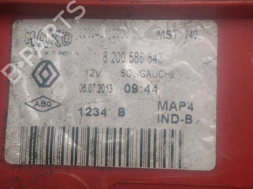Used Left taillight RENAULT CLIO III Grandtour (KR0/1_) 1.5 dCi (KR0F) (86 hp) 24879249