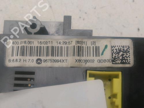 Airco bedieningspaneel CITROËN C3 II (SC_) 1.6 HDi (92 hp) 26724957