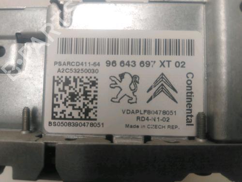 Used Radio PEUGEOT 207 SW (WK_) 1.6 HDi (90 hp) 24879008