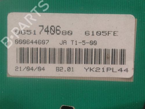 Kombiinstrument PEUGEOT 206 Hatchback (2A/C) 2.0 HDI 90 | BP28178069C47 