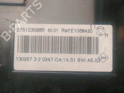 Used Climate control RENAULT MEGANE III Hatchback (BZ0/1_, B3_) 1.6 dCi (BZ00, BZ12, BZ13) (130 hp) 26227967