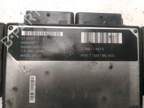 Used Engine control unit (ECU) RENAULT CLIO II (BB_, CB_) 1.9 D (B/CB0J) (65 hp) 22381967