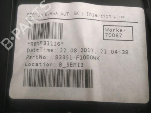 Rear left panel KIA SPORTAGE IV (QL, QLE) 1.7 CRDi | BP30630547C60