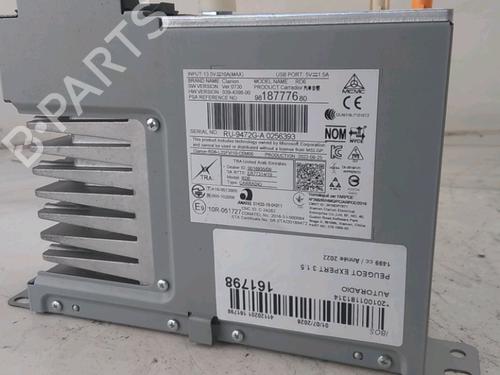 Radio PEUGEOT EXPERT Van (V_) 1.5 BlueHDi 100 | BP37530638E6 - Image 3