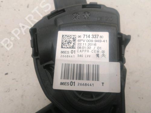 Used Pedal PEUGEOT 208 I (CA_, CC_) 1.6 HDi / BlueHDi 75 (75 hp) 23563941