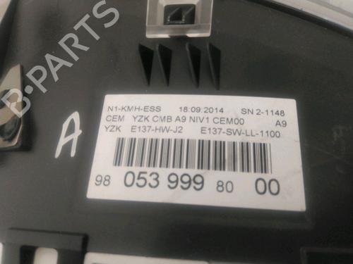 Used Instrument cluster PEUGEOT 208 I (CA_, CC_) 1.0 VTi (68 hp) 28159755