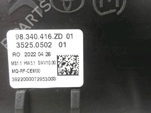 Climate control CITROËN JUMPY III Van (V_) 1.5 BlueHDi 120 | BP33727711I5 - Image 2