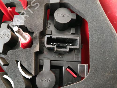 Left taillight PEUGEOT 206+ (2L_, 2M_) 1.1 | BP30366270C34 - Image 2