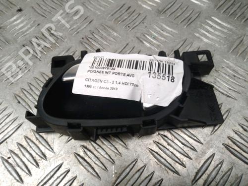 Venstre foran invendig håndtak CITROËN C3 II (SC_) 1.4 HDi 70 (SC8HZC, SC8HR0, SC8HP4) (68 hp) 13081120