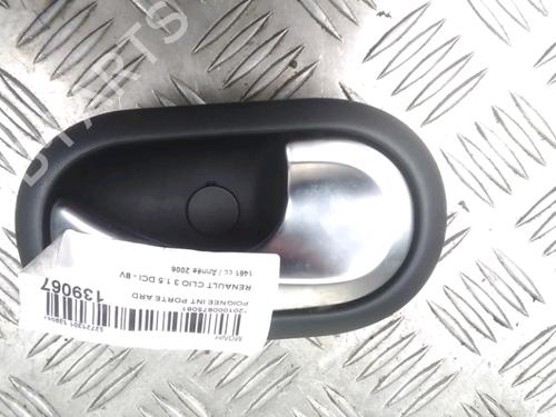Used Rear right interior door handle RENAULT CLIO III (BR0/1, CR0/1) 1.5 dCi (C/BR0G, C/BR1G) (68 hp) 13081945