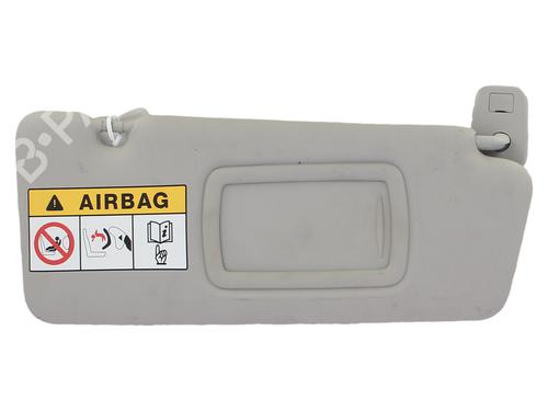 Right sun visor RENAULT CAPTUR I (J5_, H5_) 1.5 dCi 90 (J5N4, J5M5, J5MW, J5M6, J5AL, J5AJ) | BP39732587I2 - Image 2