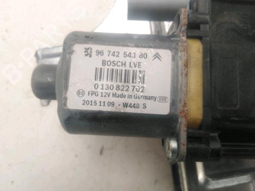 Rudehejsemekanisme Højre foran PEUGEOT 208 I (CA_, CC_) 1.6 HDi / BlueHDi 75 (75 hp) 28121284