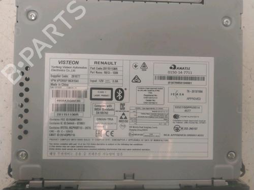 Used Radio RENAULT KANGOO Express (FW0/1_) Z.E. (FW0Z, FW1Z) (60 hp) 29469478