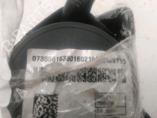 Used Rear center seatbelt FIAT PANDA (312_, 319_) 1.2 (312PXA1A) (69 hp) 26311234