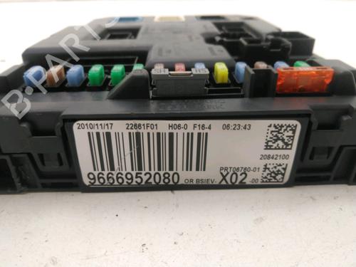 Fuse box CITROËN C3 Picasso (SH_) 1.6 HDI 90 | BP20328135E1 