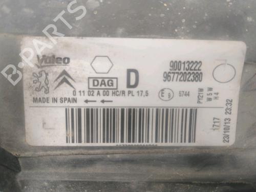 Used Right headlight Right headlight PEUGEOT PARTNER Box Body/MPV 1.6 HDi / BlueHDi 75 (75 hp) 40111579 40111579