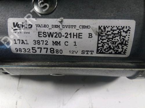 Startmotor PEUGEOT 3008 II SUV (MC_, MR_, MJ_, M4_) 1.5 BlueHDi 130 (131 hp) 30868334