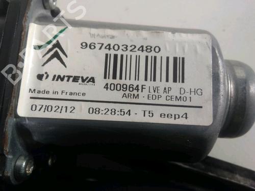Used Front right window mechanism CITROËN C4 Grand Picasso I (UA_) 1.6 HDi 110 (112 hp) 25126304