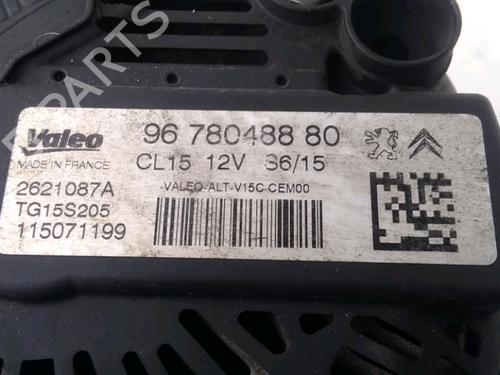 Used Alternator Alternator CITROËN BERLINGO Box Body/MPV (B9) 1.6 HDi 90 (90 hp) 34175643 34175643