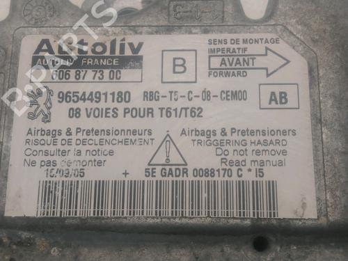 Used ECU airbags ECU airbags PEUGEOT 307 (3A/C) 1.6 16V (109 hp) 25830581 25830581