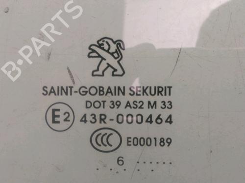 Used Front right door window PEUGEOT 208 I (CA_, CC_) 1.6 BlueHDi 120 (120 hp) 28970261