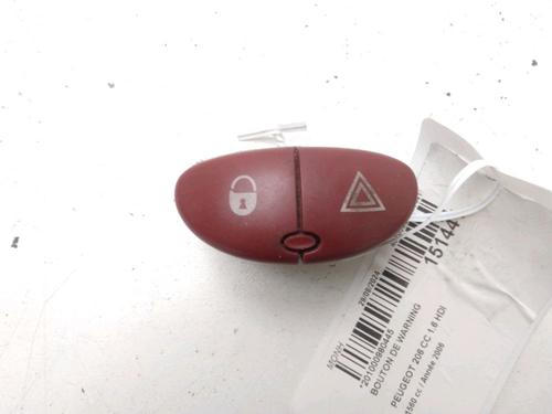 Used Warning switch Warning switch PEUGEOT 206 CC (2D) 1.6 HDi 110 (109 hp) 19480305 19480305