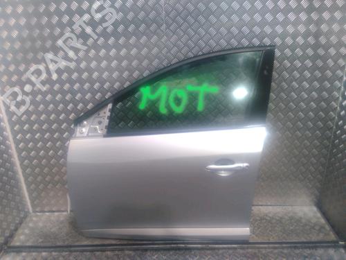 Used Left front door RENAULT MEGANE III Hatchback (BZ0/1_, B3_) 1.5 dCi (BZ09, BZ0D, BZ1W, BZ29, BZ14) (110 hp) 16671336