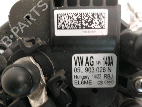 Used Alternator Alternator AUDI Q3 (F3B) 35 TDI (150 hp) 29758992 29758992