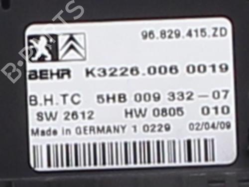 Used Climate control CITROËN C5 III Break (RW_) 1.6 HDi 110 (RW9HZC) (109 hp) 31152067