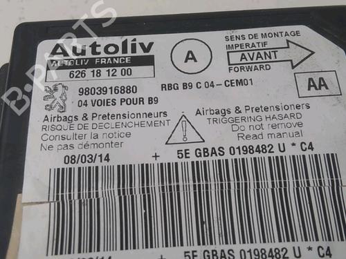 Used ECU airbags ECU airbags PEUGEOT PARTNER Box Body/MPV 1.6 HDi (90 hp) 35887460 35887460