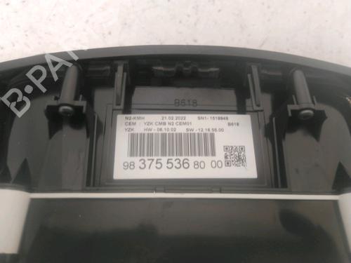 Instrument cluster CITROËN C3 III (SX) 1.5 BlueHDi 100 (SXYHYP, SXYHTU) | BP29551568C47 