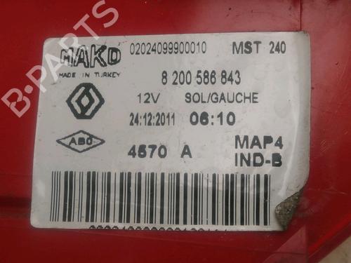 Used Left taillight RENAULT CLIO III Grandtour (KR0/1_) 1.5 dCi (88 hp) 28712718