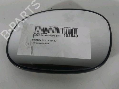 Used Left mirror CITROËN C3 I (FC_, FN_) 1.4 HDi (68 hp) 22225240