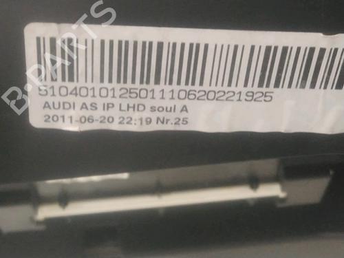 Used Dashboard AUDI A1 (8X1, 8XK) 1.2 TFSI (86 hp) 29046708