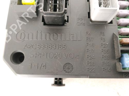 Used Fuse box Fuse box CITROËN C4 Grand Picasso II (DA_, DE_) 1.6 HDi / BlueHDi 115 (115 hp) 30291019 30291019