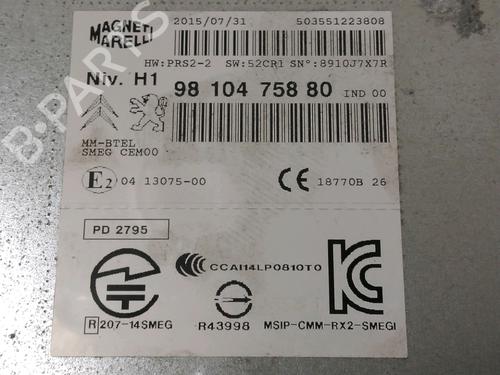 Used Radio PEUGEOT 308 SW II (LC_, LJ_, LR_, LX_, L4_) 1.6 BlueHDi 120 (120 hp) 31055560