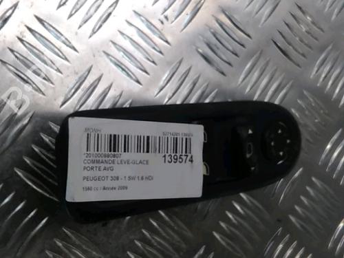 Used Left front window switch PEUGEOT 308 SW I (4E_, 4H_) 1.6 HDi (109 hp) 13094337