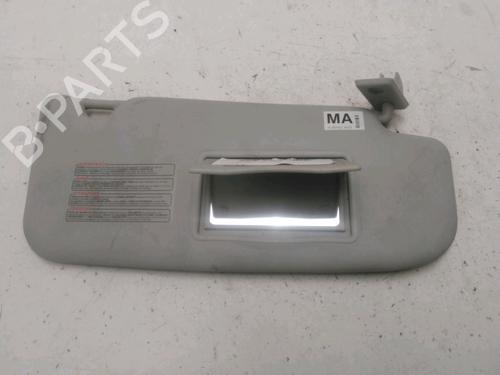 Højre solskærm NISSAN QASHQAI I (J10, NJ10) 1.6 dCi (130 hp) 29319620