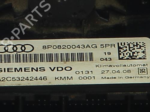 Climate control AUDI A3 (8P1) 1.9 TDI | BP39572559I5 - Image 3