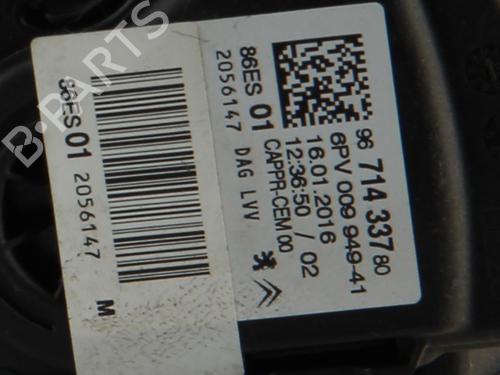 Used Pedal PEUGEOT 208 I (CA_, CC_) 1.2 VTI 82 (82 hp) 31820737