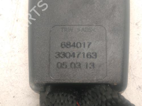 Used Seat buckle RENAULT CLIO III (BR0/1, CR0/1) 1.2 16V (BR02, BR0J, BR11, CR02, CR0J, CR11) (75 hp) 25480514