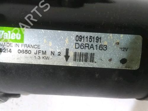 Used Starter OPEL MERIVA A MPV (X03) 1.6 16V (E75) (100 hp) 30556592