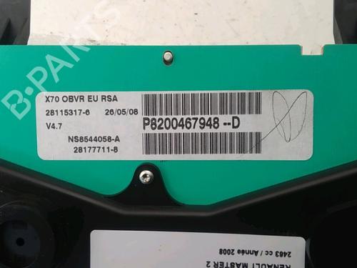 Used Instrument cluster Instrument cluster 37004227 37004227