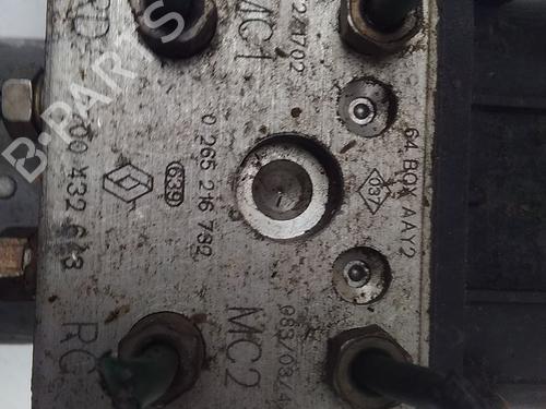 ABS pump RENAULT SCÉNIC I MPV (JA0/1_, FA0_)  | BP15750051M43 