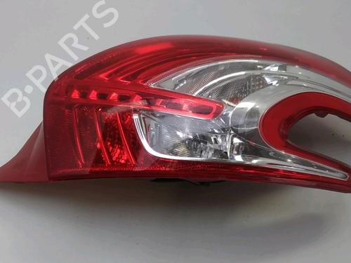 Used Right taillight PEUGEOT 208 I (CA_, CC_) 1.4 HDi (68 hp) 18544127