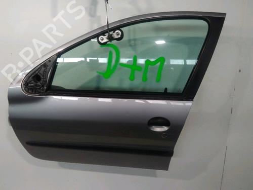 Used Left front door PEUGEOT 206 Hatchback (2A/C) 1.6 16V (109 hp) 28082490