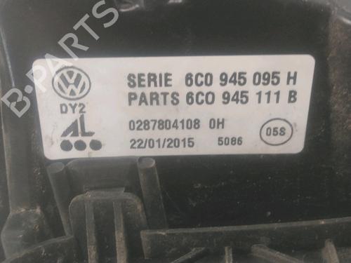 Used Left taillight VW POLO V (6R1, 6C1) 1.2 TSI 16V (90 hp) 28159897