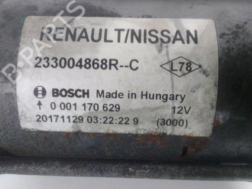 Used Starter RENAULT MEGANE IV Grandtour (K9A/M/N_) 1.5 dCi 90 (90 hp) 25611263