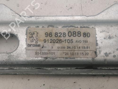 Used Front right window mechanism PEUGEOT 3008 I MPV (0U_) 1.6 HDi (112 hp) 24231694