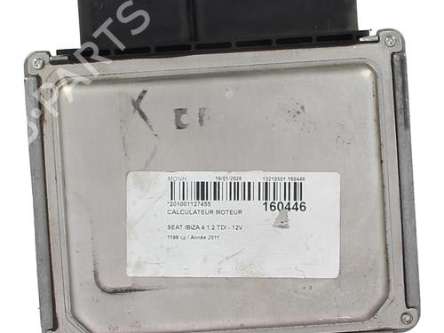 Used Engine control unit (ECU) Engine control unit (ECU) SEAT IBIZA IV (6J5, 6P1) 1.2 TDI (75 hp) 32458437 32458437